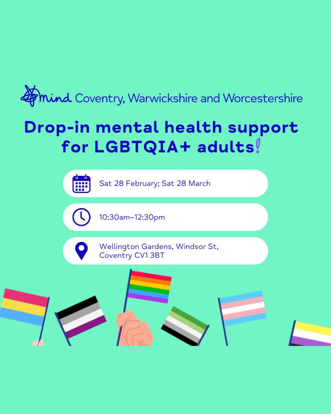 Mind LGBT Drop In FebMarch26